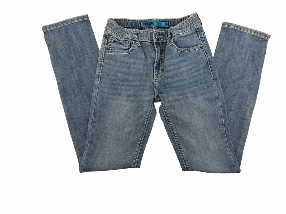 Rock & Roll Denim Revolver Boys Jeans 18R Slim Fit Medium Wash Stretch Western